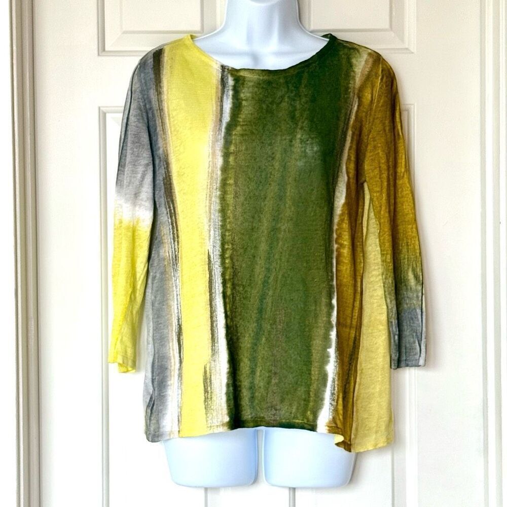 NWOT Melarosa Italy Women’s Hand Painted Art Sweater